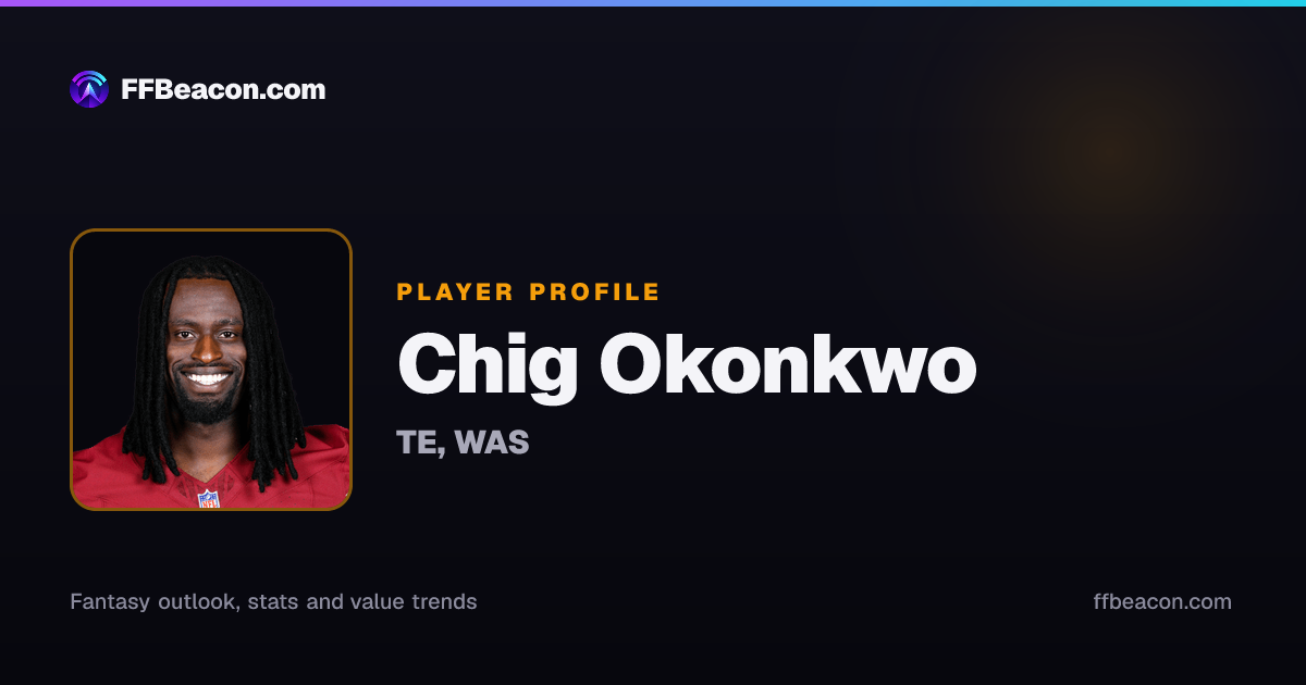 Chig Okonkwo Fantasy Football Stats, Trade Value, News | FF Beacon